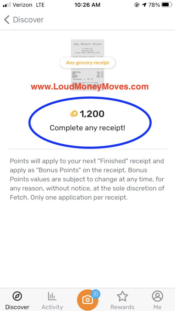 how to get alot of points on fetch rewards