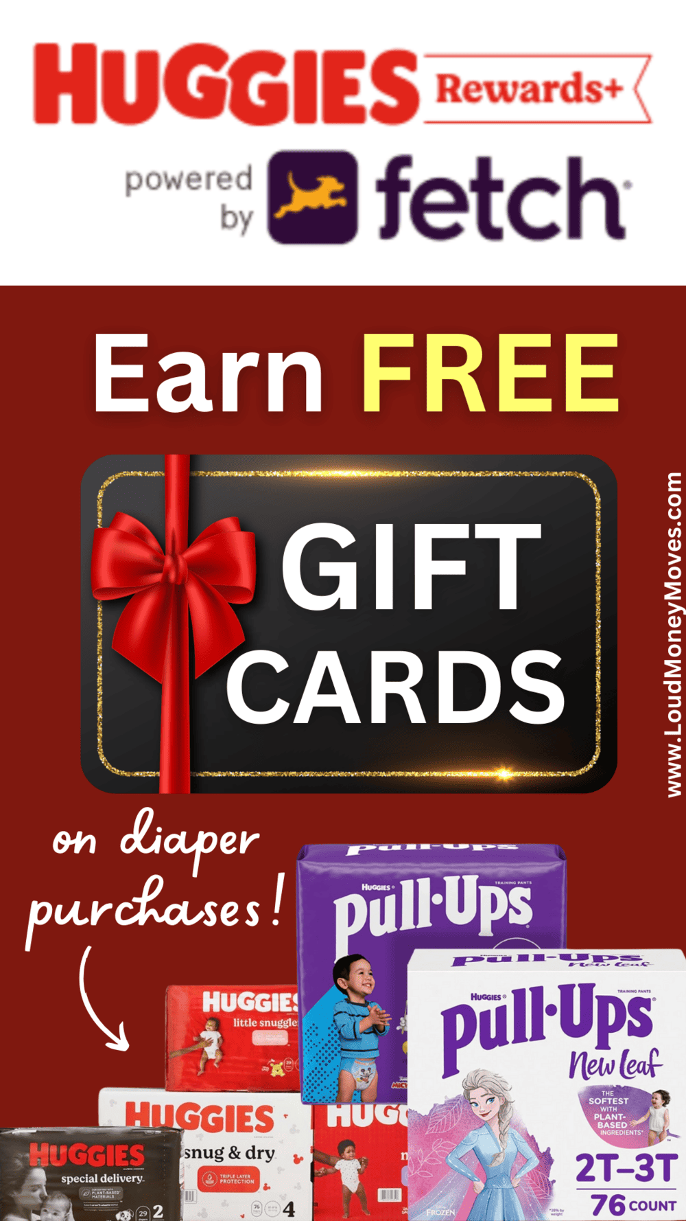 Huggies Rewards Maximize Savings And Earn Free Gift Cards Loud Money