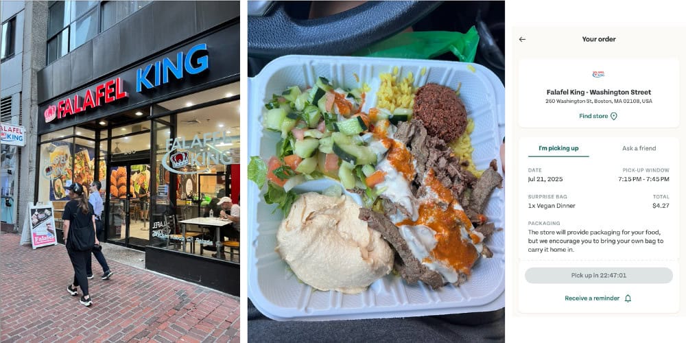 Too Good To Go Falafel King