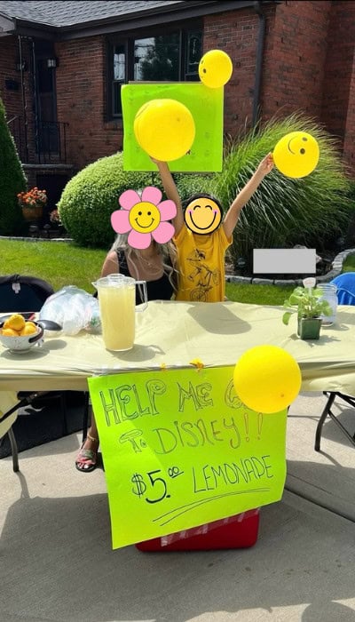 Lemonade Stand Idea Disney