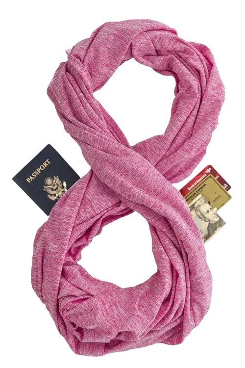 Convertible Scarf with Hidden Pocket