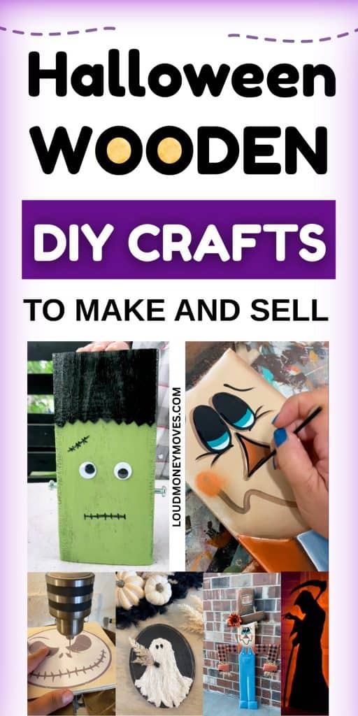 DIY Halloween Wooden Crafts PINTEREST