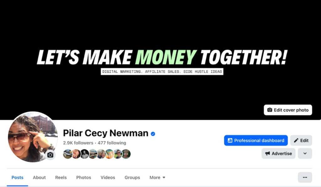 make money posting on Facebook