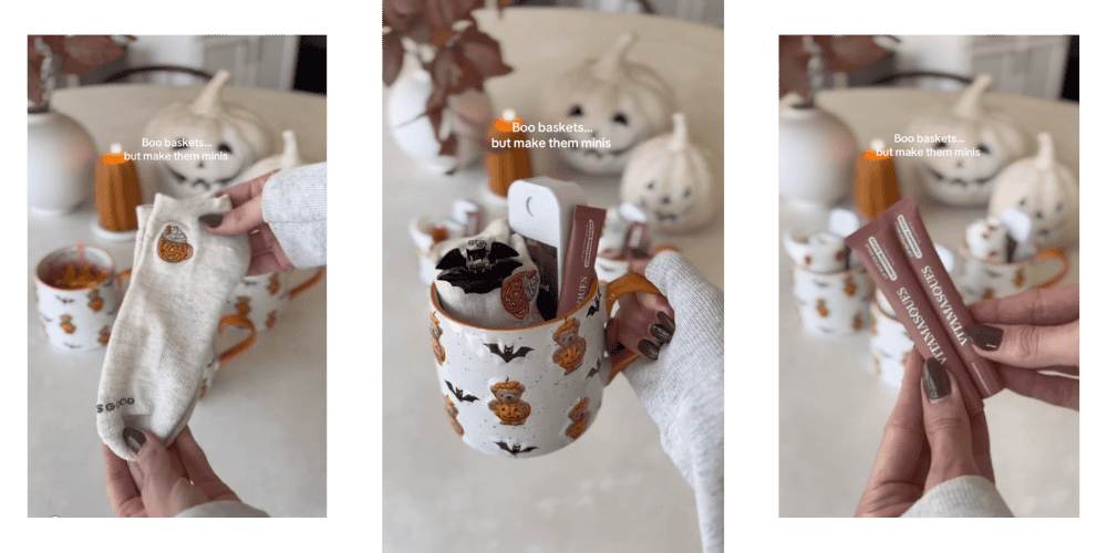 Mini Boo Baskets