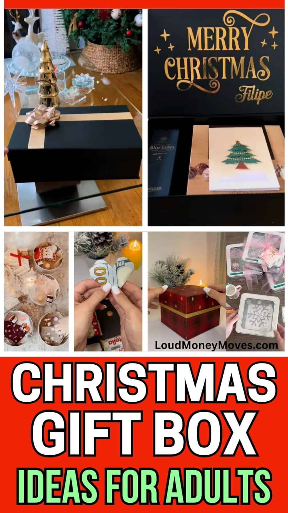 Caixa de presente da casa de gengibre