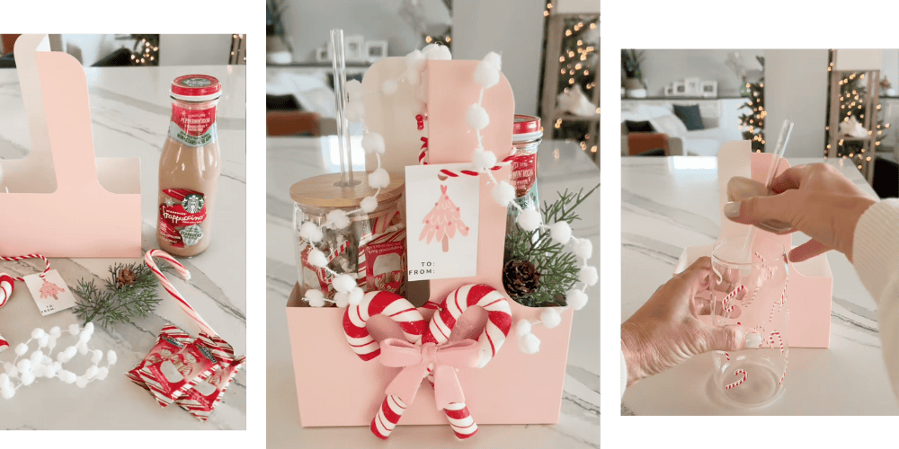Coffee Drink Carrier Gift Basket