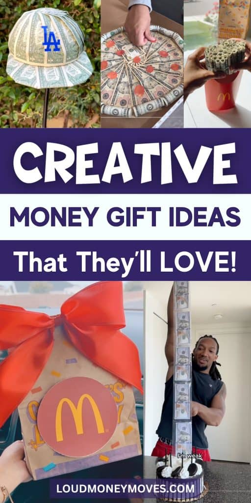Creative money gift ideas Pinterest