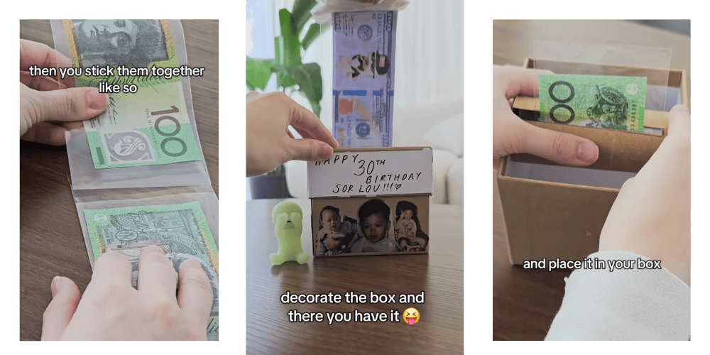 Toilet paper roll money dispenser