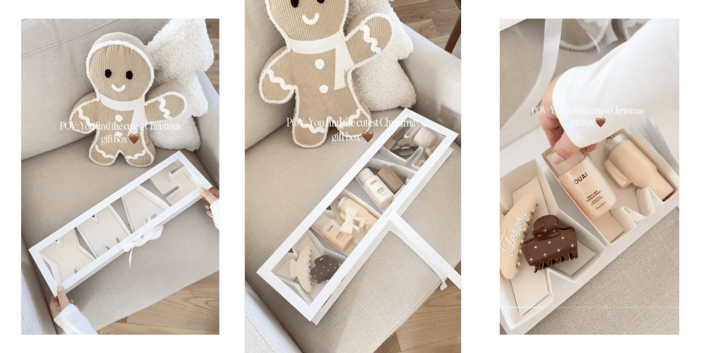 Christmas Letters gift box