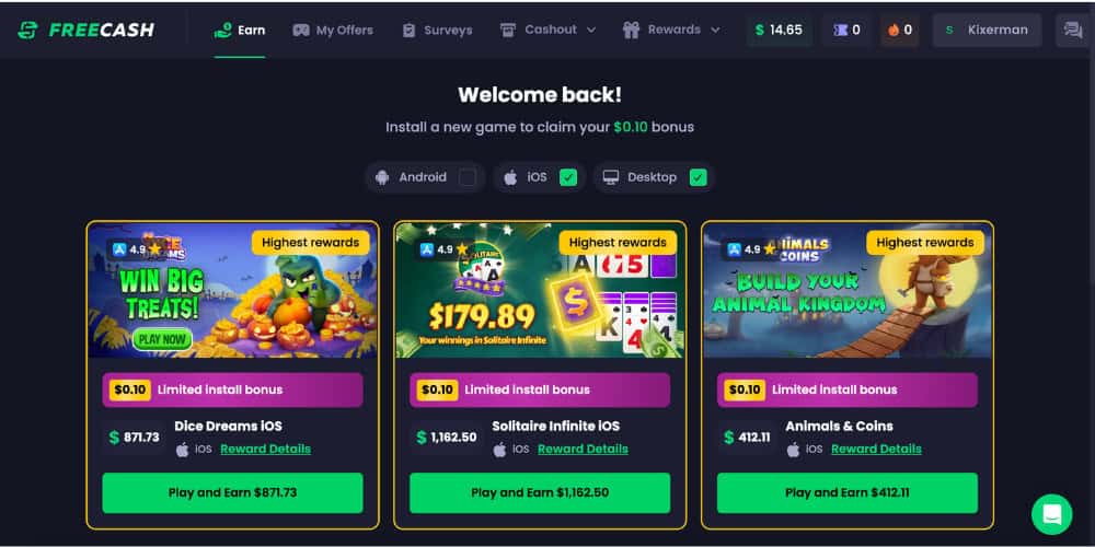 apps that pay real money instantly