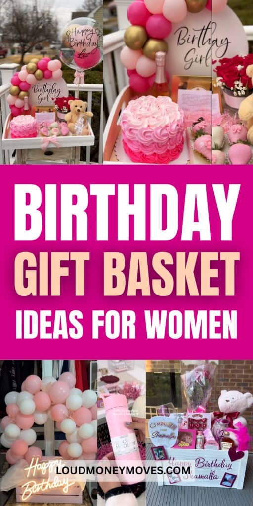 best birthday gift basket ideas for women