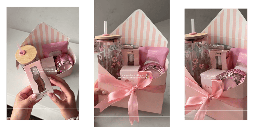 Envelope gift box idea