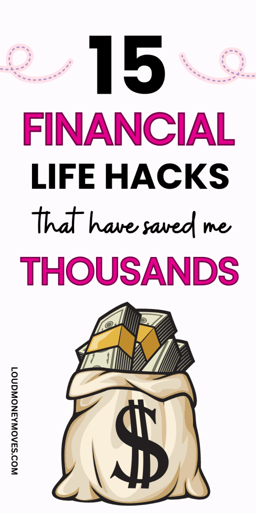 Financial Life Hacks Pinterest