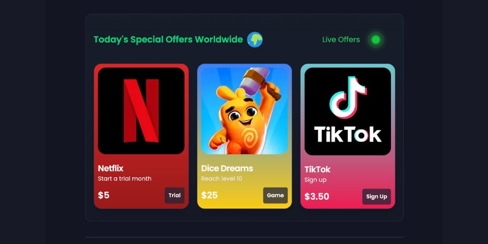 FreeCash Test Out Services and apps