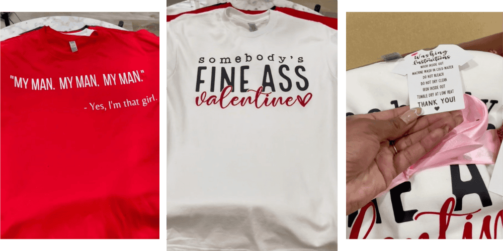 custom Valentine's Day Tshirts