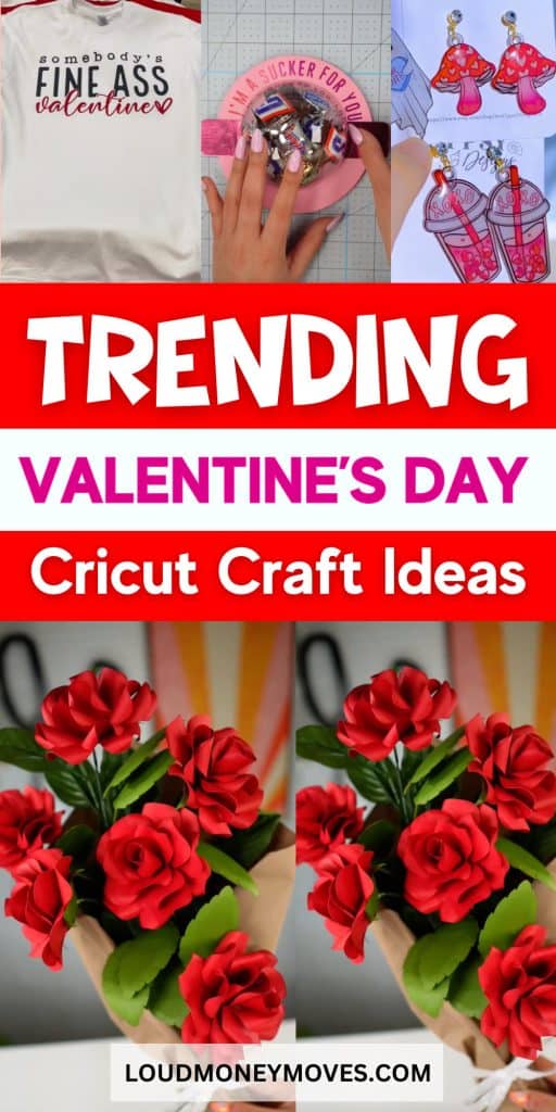 Valentine's Day Cricut Craft Ideas Pinterest