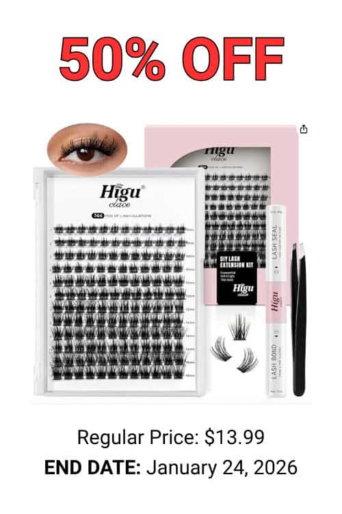 Lash Clusters Kit Amazon Promo Deal