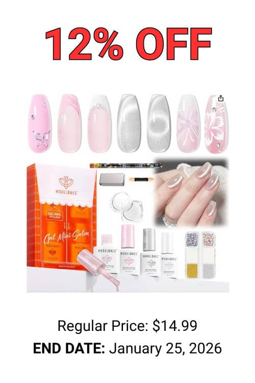 Silver Cat Eye Gel Amazon Promo Deal